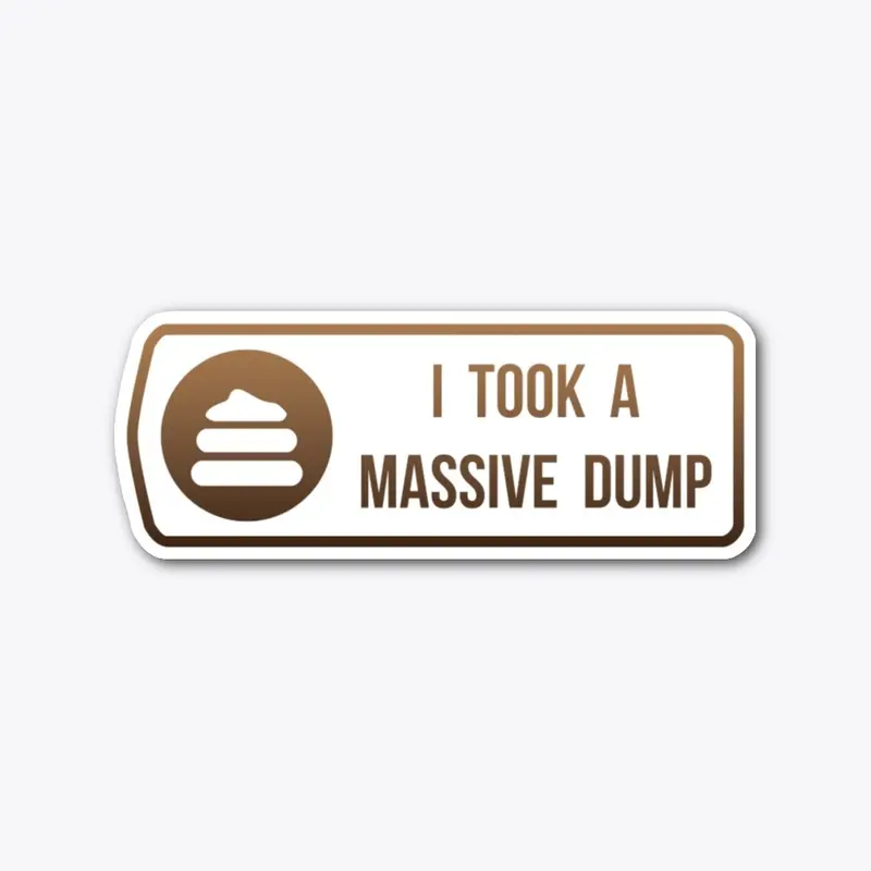 Announcement Stickers: Dump